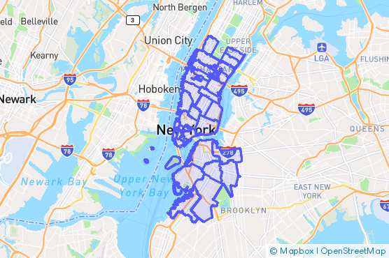 Service Area Map