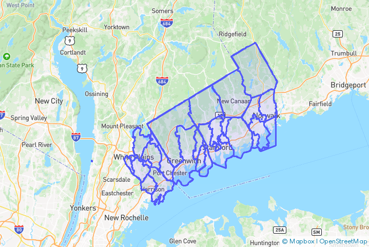 Service Area Map