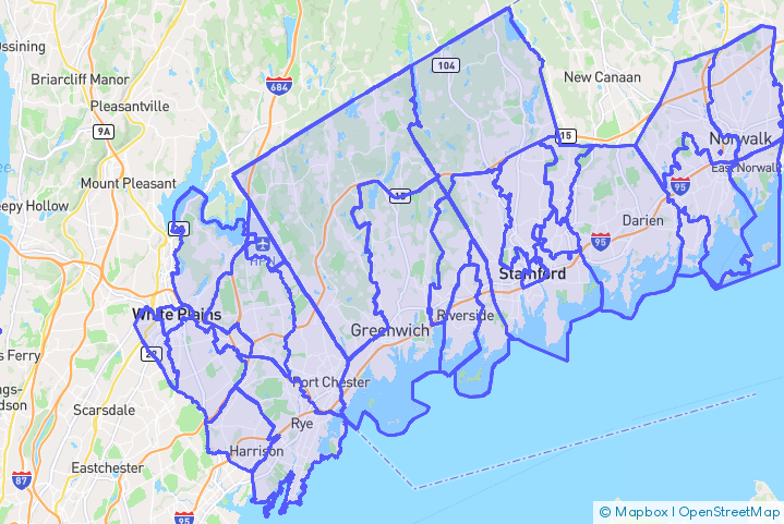 Service Area Map