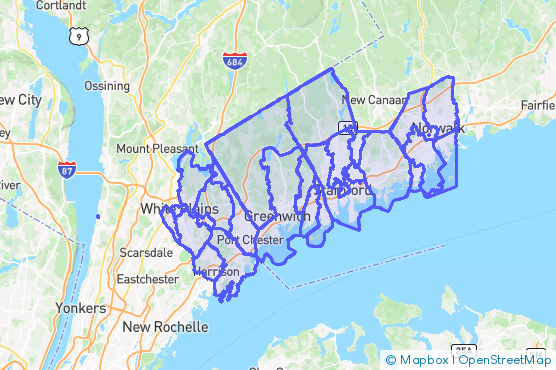 Service Area Map