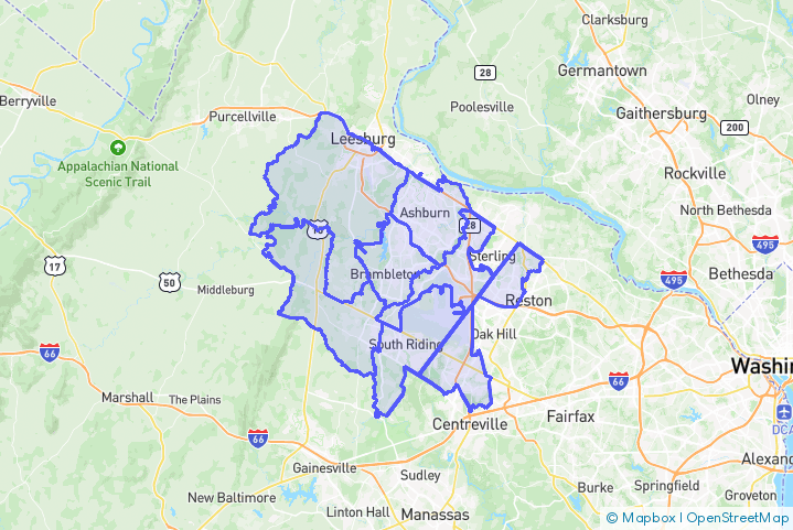 Service Area Map