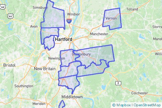Service Area Map