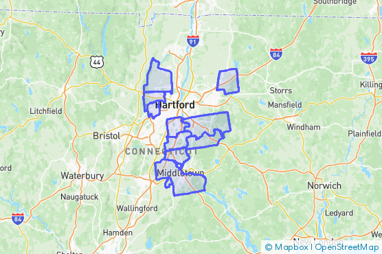 Service Area Map