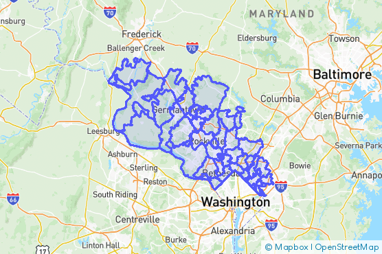 Service Area Map