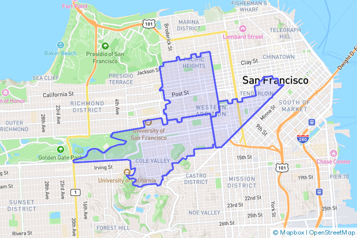 Service Area Map