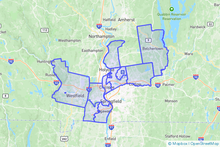 Service Area Map