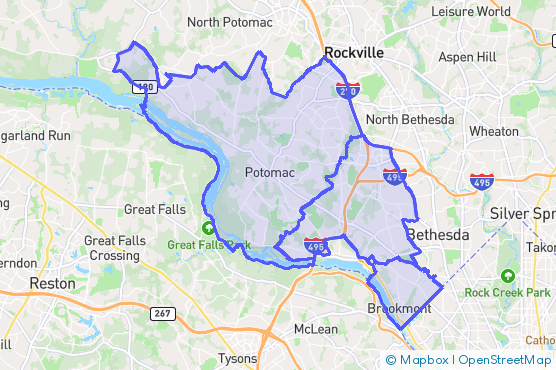 Service Area Map