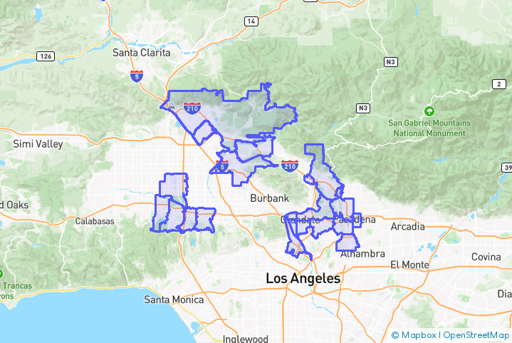 Service Area Map