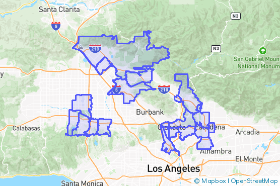 Service Area Map