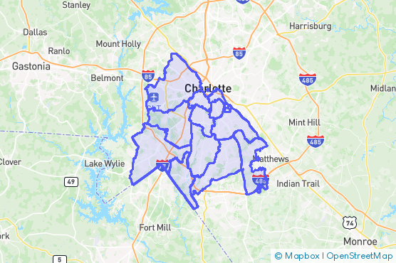 Service Area Map