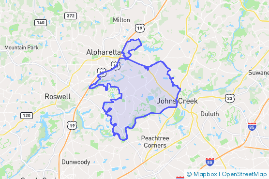 Service Area Map