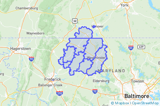 Service Area Map