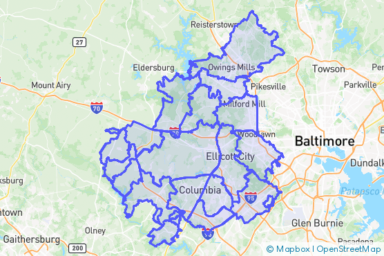 Service Area Map