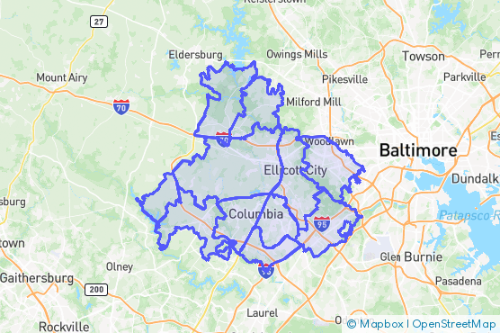 Service Area Map