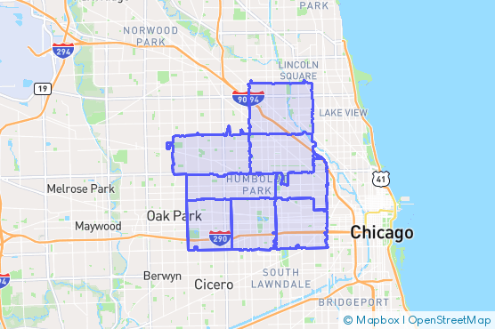 Service Area Map