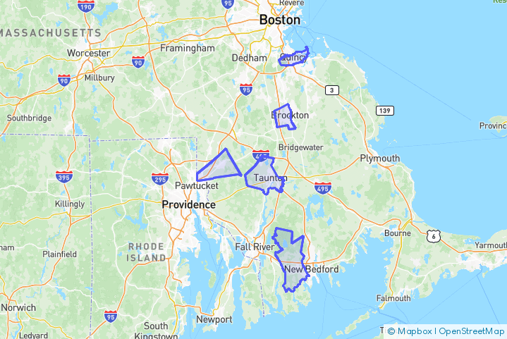 Service Area Map
