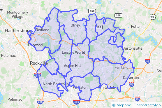 Service Area Map