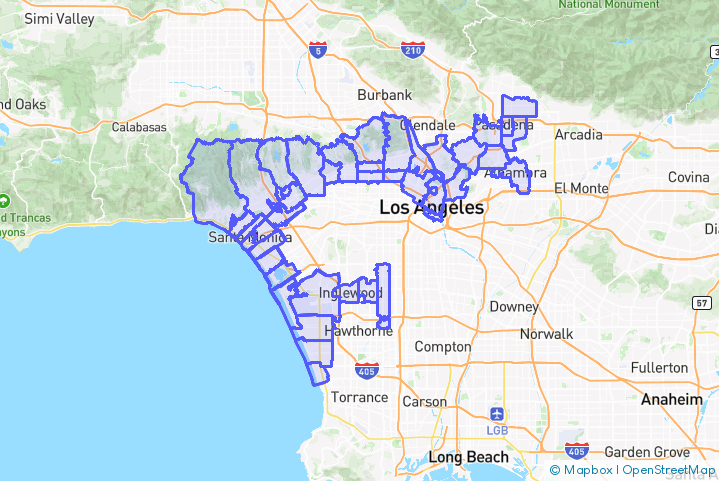 Service Area Map
