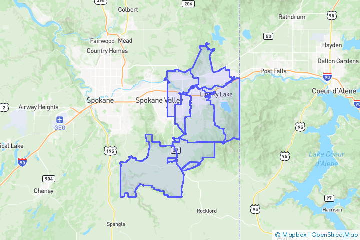 Service Area Map