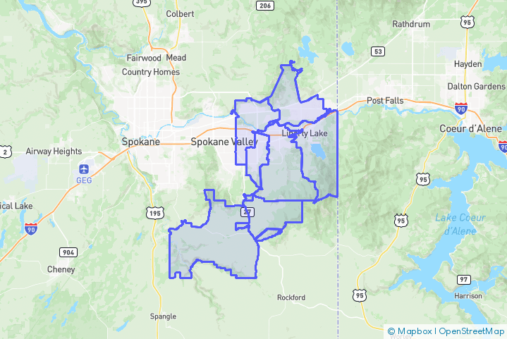 Service Area Map