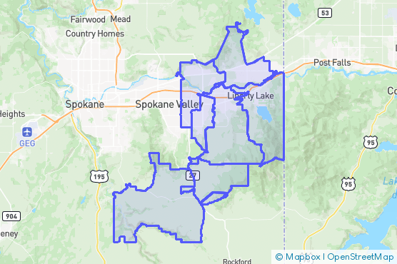 Service Area Map