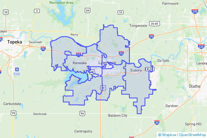 Service Area Map