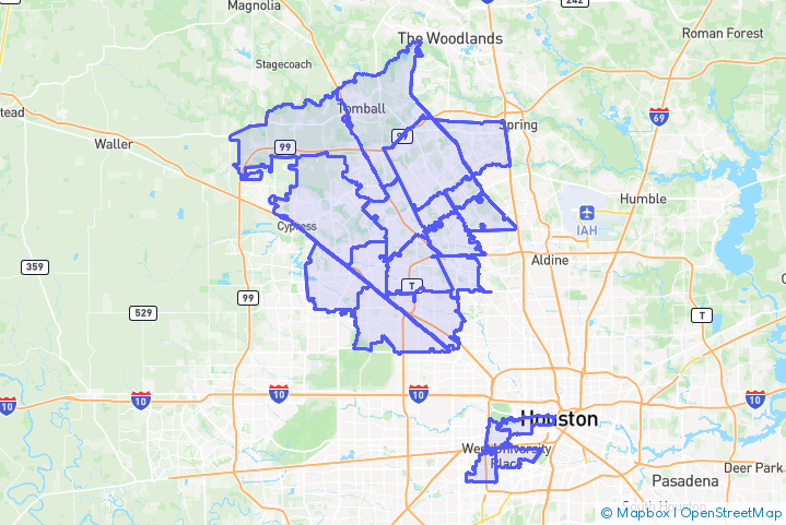 Service Area Map