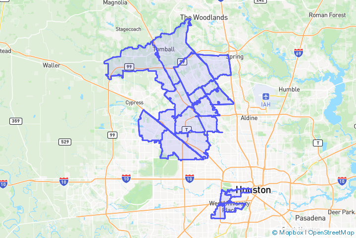 Service Area Map