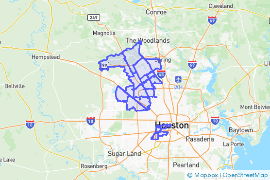 Service Area Map