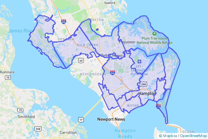 Service Area Map