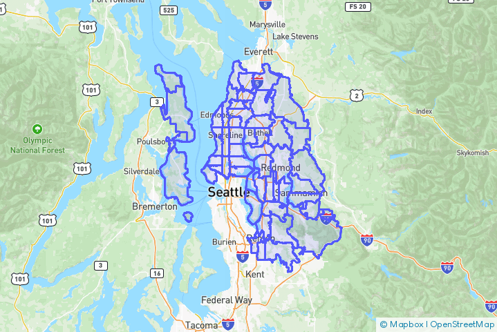 Service Area Map
