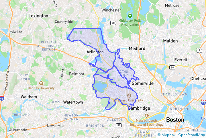 Service Area Map