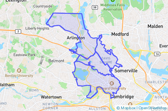 Service Area Map