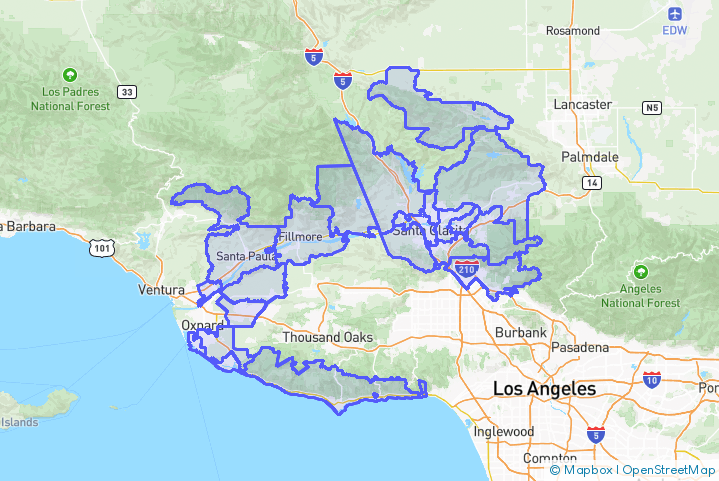 Service Area Map