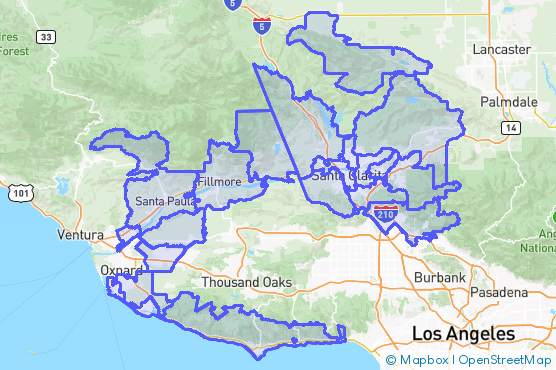 Service Area Map