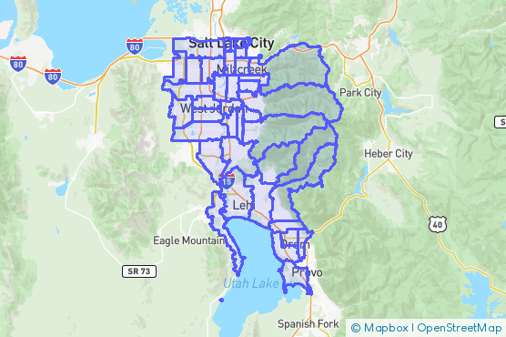 Service Area Map