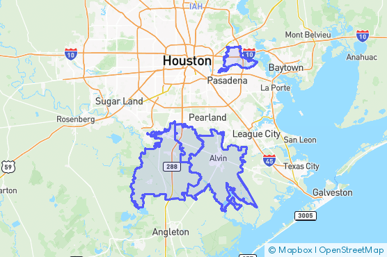 Service Area Map