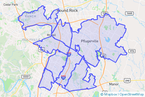 Service Area Map