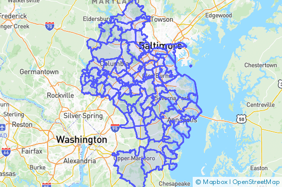 Service Area Map