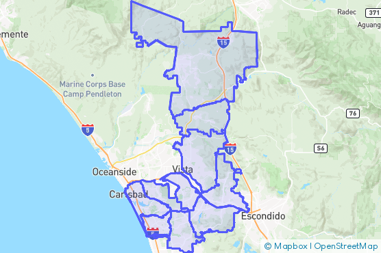 Service Area Map