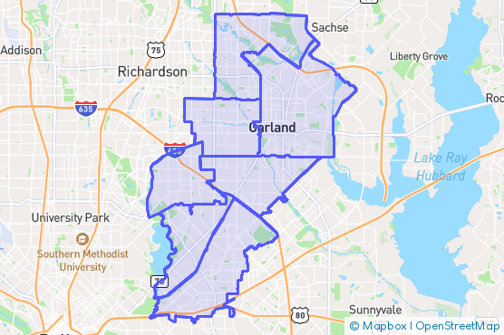 Service Area Map