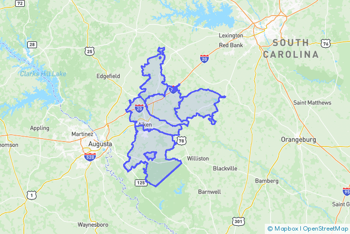 Service Area Map