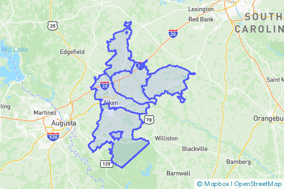 Service Area Map