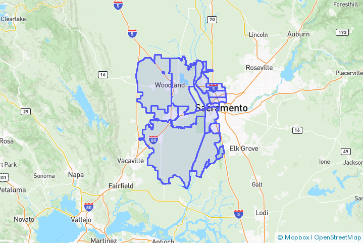 Service Area Map
