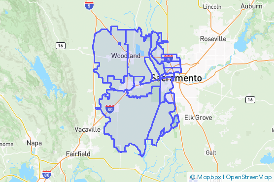 Service Area Map