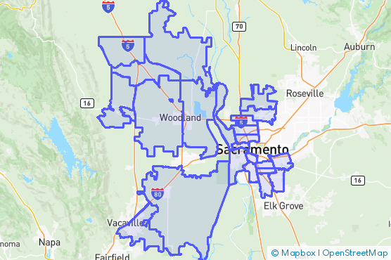Service Area Map