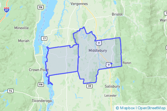 Service Area Map