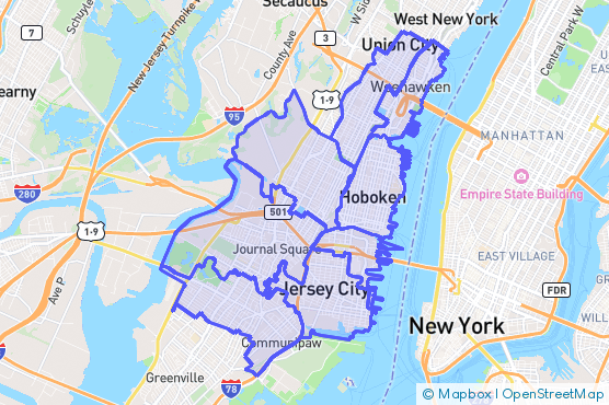 Service Area Map