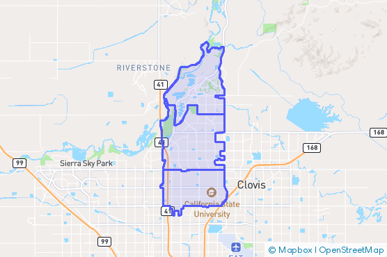 Service Area Map