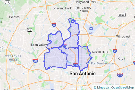 Service Area Map